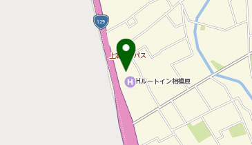 [EV]ルートインジャパン(株) ホテル ルートイン相模原 -国道129号-の地図画像