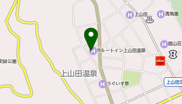 [EV]ルートインジャパン(株) ホテル ルートイン上山田温泉の地図画像
