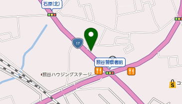 [EV](株)コナカ 旧コナカ 熊谷店の地図画像