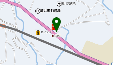 [EV]相馬商事(株) ENEOS セルフ中軽井沢店の地図画像