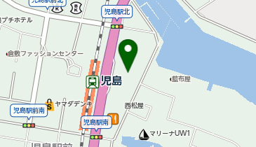 [EV]ダイナム児島店の地図画像