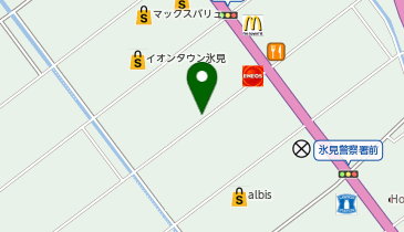 [EV]ダイナム氷見店の地図画像