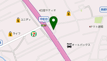 [EV](株)サンオータス プジョー相模原の地図画像