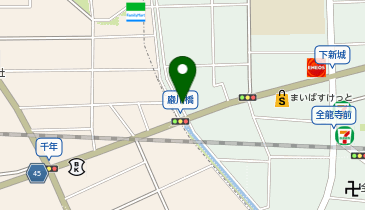 [EV]ミニストップ中原下新城3丁目店の地図画像