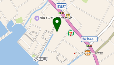 [EV]ダイナム大村店の地図画像