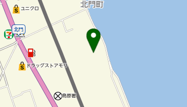 [EV]ダイナム長崎島原店の地図画像