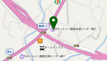 [EV]ルートインジャパン(株) ホテル ルートイン長泉沼津インター第2の地図画像
