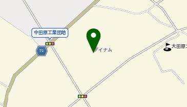 [EV]ダイナム栃木大田原店の地図画像