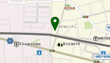 [EV]トヨタモビリティ神奈川 相模大塚店 (ネッツ湘南)の地図画像