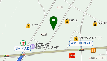 [EV]ダイナム福岡甘木店の地図画像