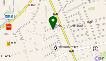 [EV]ルートインジャパン(株) ホテル ルートイン藤枝駅北の地図画像