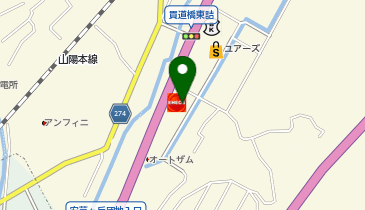 [EV](株)両備エネシス広島支店 ENEOS Dr.Drive 瀬野川SSの地図画像