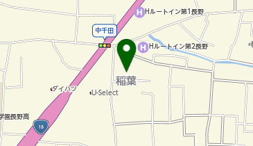 [EV]ルートインジャパン(株) ホテル ルートイン長野別館の地図画像
