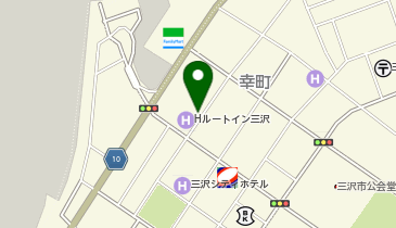 [EV]ルートインジャパン(株) ホテル ルートイン三沢の地図画像