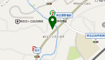 [EV](株)ファイブスター東名横浜 Jeep新百合ヶ丘の地図画像