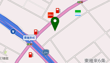 [EV]ダイナム北海道札幌東雁来店の地図画像