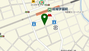 [EV]パーク24(株) タイムズ成城第7の地図画像
