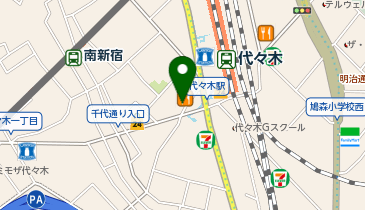 [EV]パーク24(株) タイムズ代々木第10の地図画像