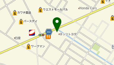 [EV]ネッツトヨタ山形(株) 鶴岡店の地図画像