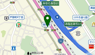 [EV]パーク24(株) タイムズ桜木町第5の地図画像