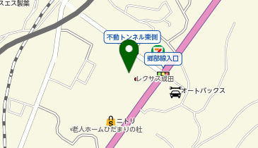 [EV]千葉トヨタ自動車(株) レクサス成田の地図画像