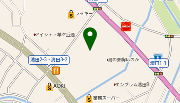 [EV]ダイナム北海道札幌清田店の地図画像