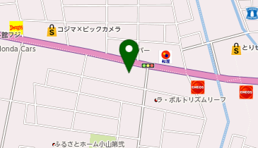 [EV](株)北関東マツダ 小山店の地図画像