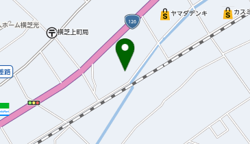 [EV]ダイナム千葉横芝店の地図画像