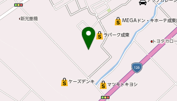 [EV]ダイナム千葉成東店の地図画像