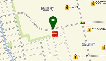 [EV](株)ENEOSモビリニア上信越支店 ENEOS 前橋みなみモール店の地図画像