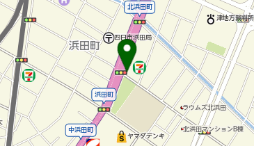 [EV](株)谷口リテール販売 ENEOS EneJet 四日市北浜田SSの地図画像