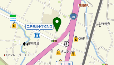 [EV]パーク24(株) タイムズ玉川第7の地図画像