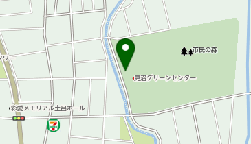 [EV]さいたま市 市民の森 (見沼グリーンセンター)の地図画像