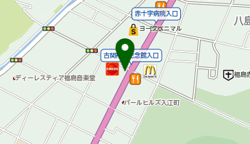 [EV](株)クラシマ ENEOS Dr.Drive セルフ福島入江町店の地図画像