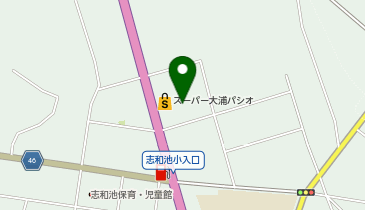 [EV](株)スーパー大浦 パシオ志和池店の地図画像