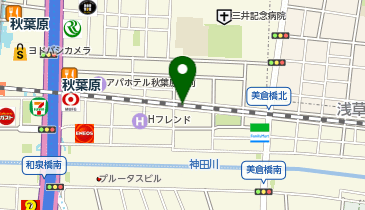 [EV](株)ジェイアール東日本高架サービス Parking in 神田佐久間町第2の地図画像