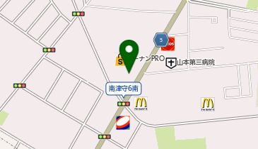 [EV]上新電機(株) ジョーシン南津守店の地図画像