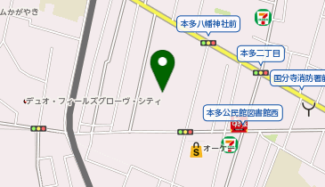 [EV]コインパーク国分寺テニス&フットボールの地図画像