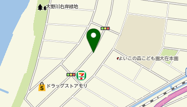 [EV](株)柴田石油商会 ENEOS EneJet 大在SSの地図画像