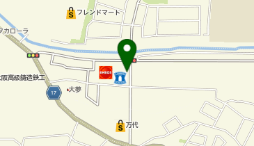 [EV](株)ENEOSモビリニア北関西支店 ENEOS Dr.Drive セルフ長尾店の地図画像