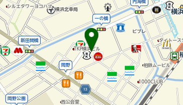 [EV]イオンモール(株) CeeU Yokohama (地下P)の地図画像