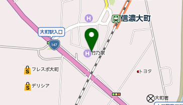 [EV]竹のや旅館の地図画像