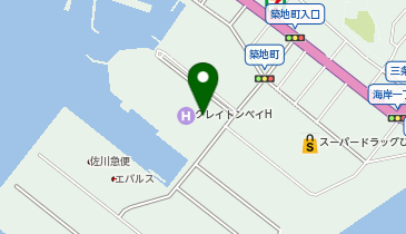 [EV](株)総合センター クレイトンベイホテルの地図画像