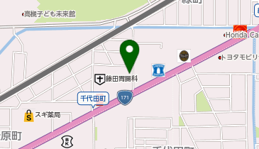 [EV]大和ハウスパーキング(株) Dパーキング高槻市松原町第2の地図画像