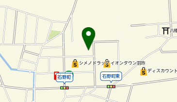 [EV]ダイナム石川羽咋店の地図画像