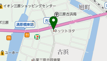 [EV]トヨタカローラ広島(株) 三原古浜店 (ネッツ中国)の地図画像