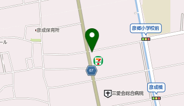 [EV]セブンイレブン三郷彦成2丁目店の地図画像