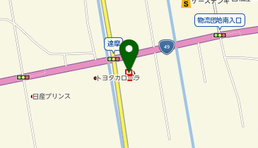 [EV]ゼネラルエナジー(株) ENEOS 会津城北SSの地図画像