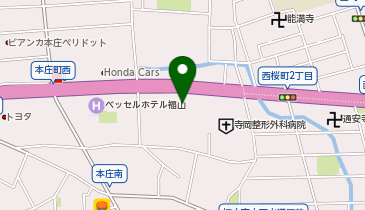 [EV]ネッツトヨタ広島(株) 福山店の地図画像