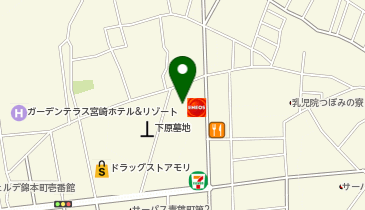 [EV](株)Misumi宮崎支店 ENEOS Dr.Drive セルフ青葉町店の地図画像